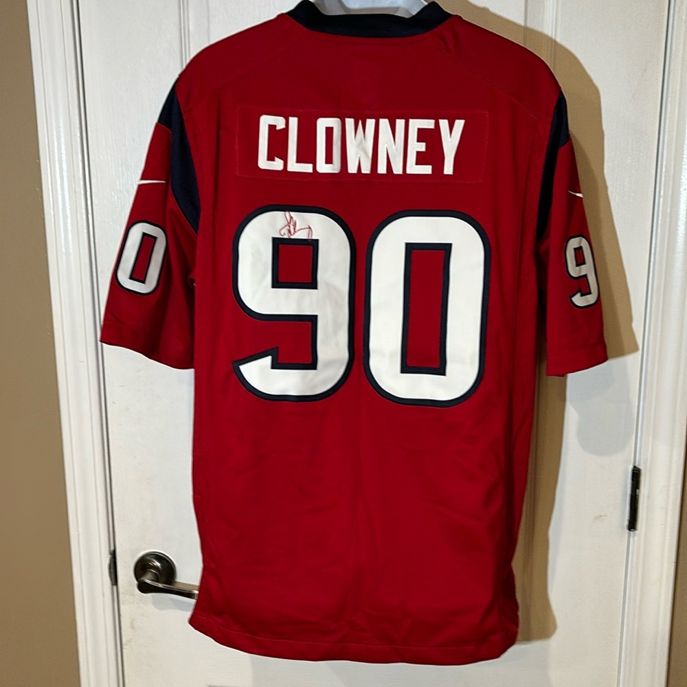 Nike Jadeveon Clowney Autographed Houston Texans Jersey